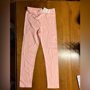 girls pink leggings